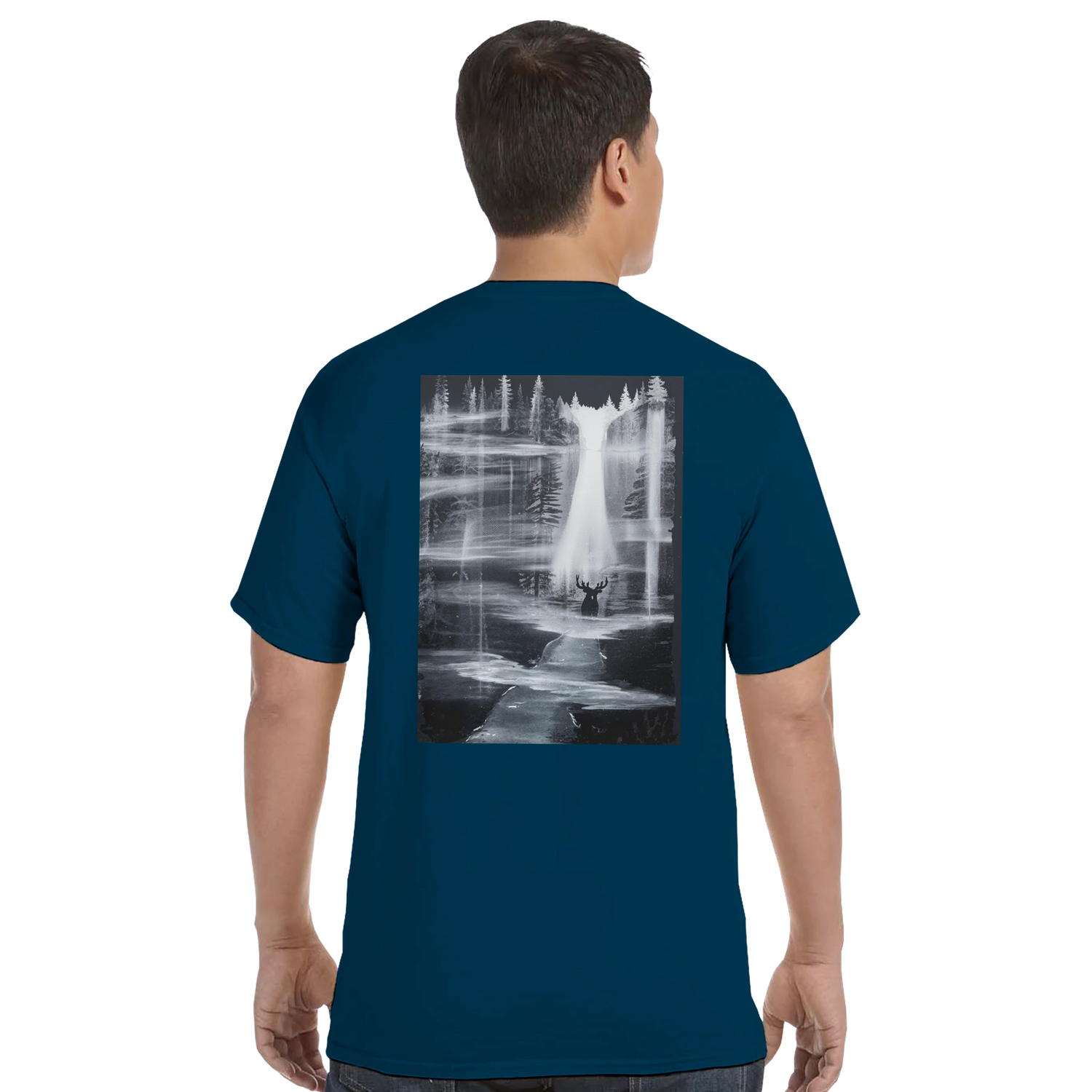  Night Monster" Unisex Heavyweight Crewneck T-Shirt
