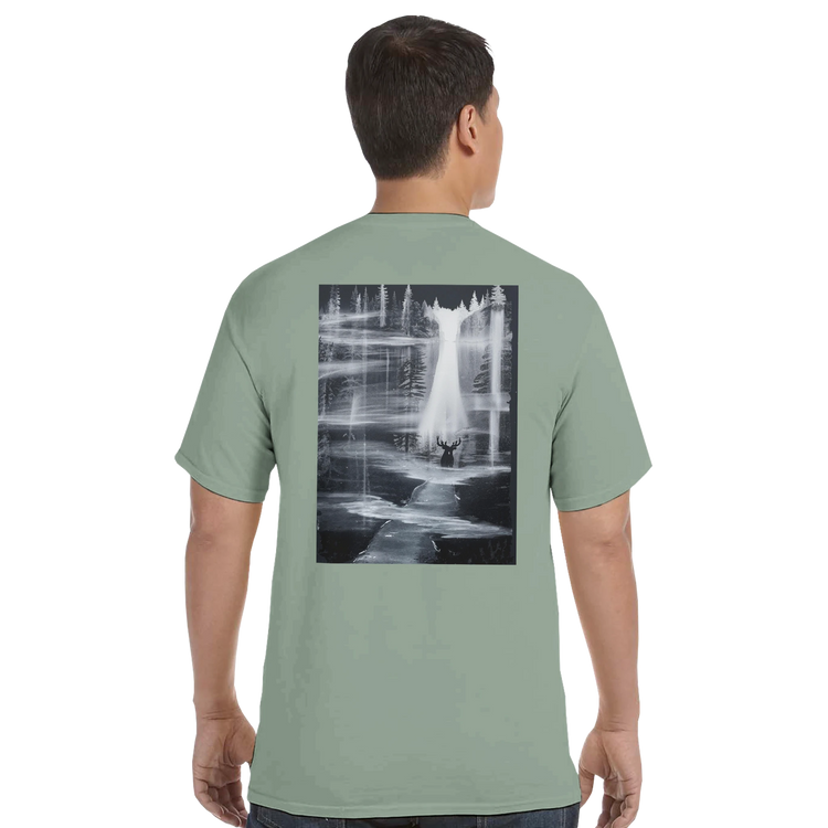 Night Monster" Unisex Heavyweight Crewneck T-Shirt